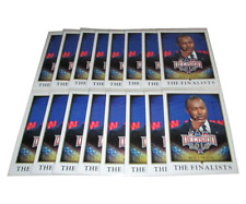 Decision 2016 BEN CARSON Lot Of 16 Finalists Cards picture