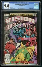 VISION AND THE SCARLET WITCH #3 (1983) CGC 9.8 1st PRINT WHITE PAGES picture