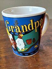 Vtg 1999 Looney Tunes Grandpa Foghorn Leghorn Rooster Coffee Tea Mug Cup picture