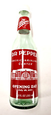 Vintage 2001 Dr. Pepper Bottle W/Cap American Airlines Center Opening Day picture