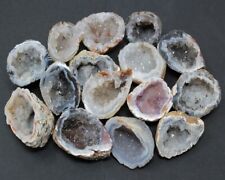 Large Oco Agate Geodes, Natural Crystal Druzy Halves, Bulk Wholesale Lots picture