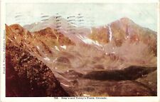 Vintage Postcard- Gray's and Torrey's Peaks, CO. Early 1900s picture