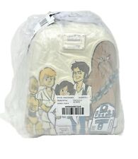 Disney Parks Loungefly Star Wars Characters Cartoon Mini Backpack NEW picture