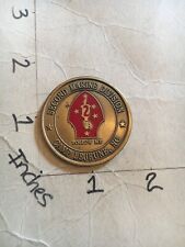 US Marine Corps 2nd Marine Div. Selfless Leadership Challenge Coin USMC 5/21/24 picture