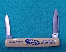 Vintage Case XX 278 9 Dot Folding Knife Penn State 1986 NCAA Champions picture