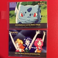 Lot Of 2 Pokemon 2000 Topps TV Episode Ep Cards- Blue Label NM picture