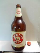 IRON CITY 32 OZ./1 QUART BEER BOTTLE~PITTSBURGH BRG.,PITTSBURGH,PA. #125 picture