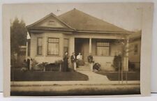 RPPC Residence Home House c1910 Photo Postcard E12 picture
