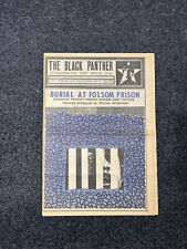 1971 Folsom Prison Exposed, Black Panther Vintage Newspaper, Black Excellence,  picture