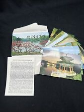 Vintage 1980’s China Postcards: Diaoyutai State Guesthouse, Beijing (Set of 11) picture