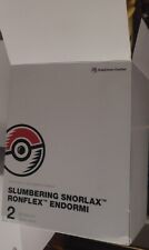 Pokemon Center Sleeping Snorlax Bookend *NEW* picture