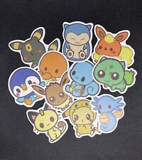TAKARA TOMY 50pcs Pokémon Vinyl Stickers - Randomly Assorted- New picture