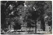 RPPC Postcard Dickson County Courthouse Abilene Kansas  picture