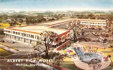 Mobile Alabama~Albert Pick Motel~Government Street~Artist Conception~1959 PC picture