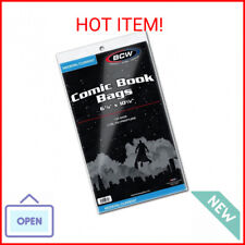BCW Current/Modern Comic Bags - 100 ct | Acid-Free Modern Comic Bags for Current picture