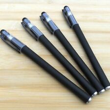 4PCS Kawaii Black Ink Gel Pen Plastic Frosted School Writing Marker Pens picture