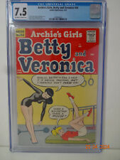 ARCHIE'S GIRLS BETTY AND VERONICA #40 GGA CGC 7.5 TIED FOR 2ND HIGHEST ON CENSUS picture