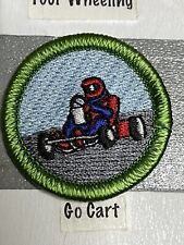 GO CART KART FUN MERIT BADGE PATCH BOY SCOUT PATCH FUNNY SPOOF BS picture