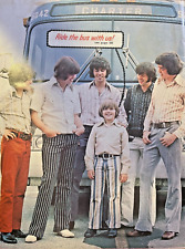 1972 Vintage Illustration Osmond Brothers By Tour Bus picture