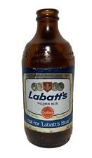 Labatt's Pilsner Beer 11 1/2 OZ. Vintage Rare Embossed Bottle Union Made picture
