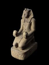 Egyptian Pharaoh Thutmose III, Thutmose the third statuette, Museum replica picture