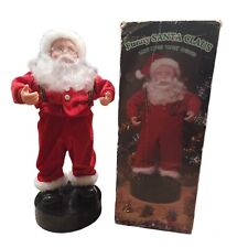 Dancing Santa Vintage Battery Operated FUNNY SANTA CLAUS Dance Twist ▶️See Video picture