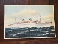 Home Lines SS Homeric Ship Postcard picture