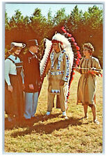 c1960's Red Clouds Alice Blue Cloud Pageant Red Cloud Nebraska NE Postcard picture
