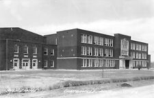 Centerville Iowa~Senior High School~Close Up~1947 Real Photo Postcard~RPPC picture