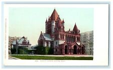 Trinity Church Boston Massachusetts MA Undivided Back Postcard picture