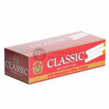Classic Red Full Flavor King Size - 12 Boxes - 200 Tubes Box picture