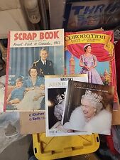 Royal visit Canada 1951 Princess Elizabeth II Philip Scrap book Lot Of 4 Books🔥 picture
