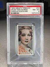 1934 Ardath Famous Film Stars Helen Twelvetrees #37 - PSA 8 POP 2 (none higher) picture