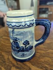 Small Blue Delft Stein ? Hand painted? picture