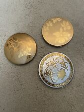 Lot of 3 Gold Compacts  picture