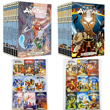 AVATAR English 18 Books Full Complete The Last Airbender Cartoon Grafic Comic picture