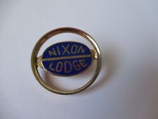 Richard Nixon Henry Cabot Lodge campaign pin Vintage Political Brooch Warner picture