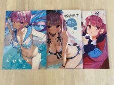 Doujinshi full color illustration Hololive Minato Aqua Fan Art Book Set lot of 3 picture