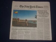 2020 DECEMBER 28 NEW YORK TIMES - PRESIDENT SIGNS VIRUS BILL AFTER AID LAPSES picture