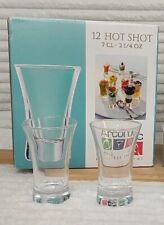 ARCOROC PROFESSIONAL HOT SHOT GLASSES x11 *ORIGINAL BOX MINT *  70ml - 2.25 OZ picture