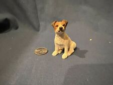 Jack Russell Terrier Sitting Resin Figurine picture
