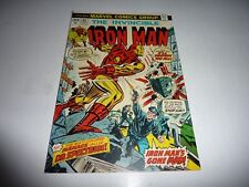 IRON MAN #65 Marvel Comics 1973 Origin DOCTOR SPECTRUM Glossy VG+ 4.5 picture