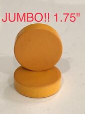 Old butterscotch amber bakelite jumbo 1.75