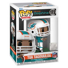 NFL Dolphins Tua Tagovailoa Pop Vinyl Figure Urban Stylized 3.75 Inches Tall picture