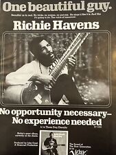 Original 1967 Richie Havens One Beautiful Guy Verve Record Music Print Ad picture