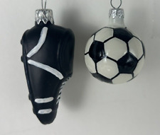 2 VTG Sports Glass Ornaments 3