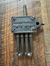 Vintage Grand Rapids Sash Pulley Co Mortise Window Frame DRILL TOOL Batwing Bit picture