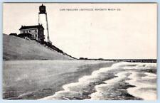 1930's REHOBOTH BEACH DELAWARE CAPE HENLOPEN LIGHTHOUSE VINTAGE MAYROSE POSTCARD picture