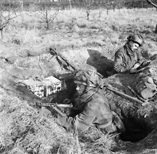 WW2 Photo WWII British Paratroops in Holland February 1945 World War Two  / 1240 picture
