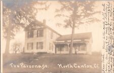 Rppc Church Parsonage North Canton Connecticut 1906 HTF picture